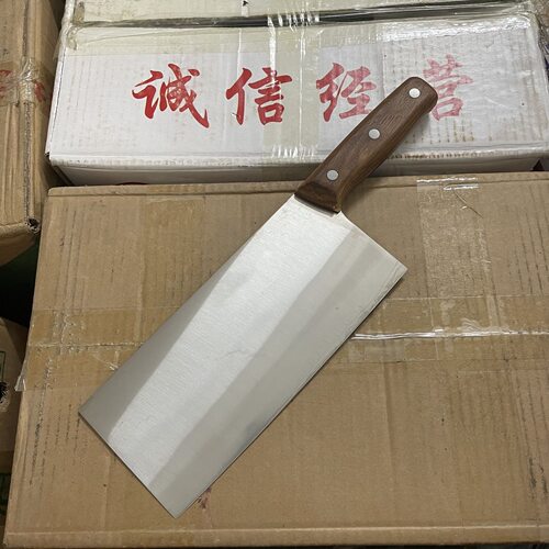 纯手工锻打七铬钢砍切刀不锈钢轻巧女士切菜刀厨房家用锋利切肉刀