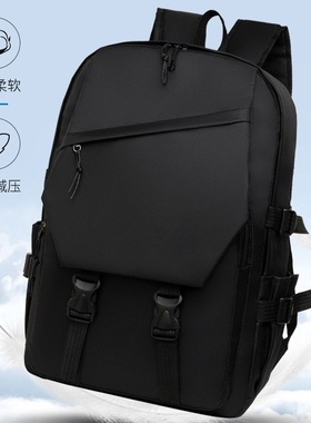 跨境大容量商务双肩包男时尚休闲背包学生笔记本电脑包bags