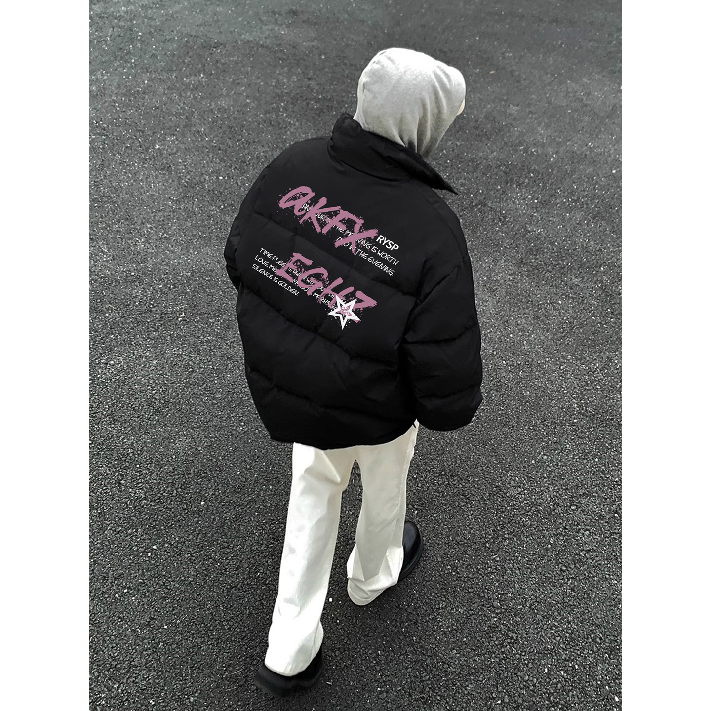 GLM美式高街羽绒服男款冬季新款