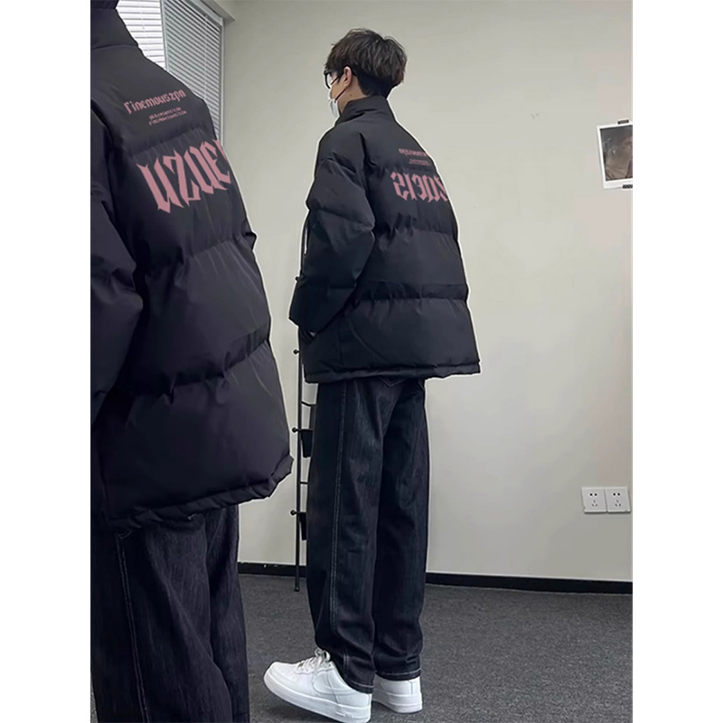 GLM美式高街羽绒服男款冬季新款