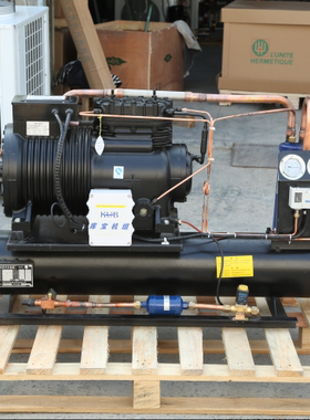 全新 谷轮低温冷冻肉类冷库沈阳谷轮水冷制冷机组 4S151D