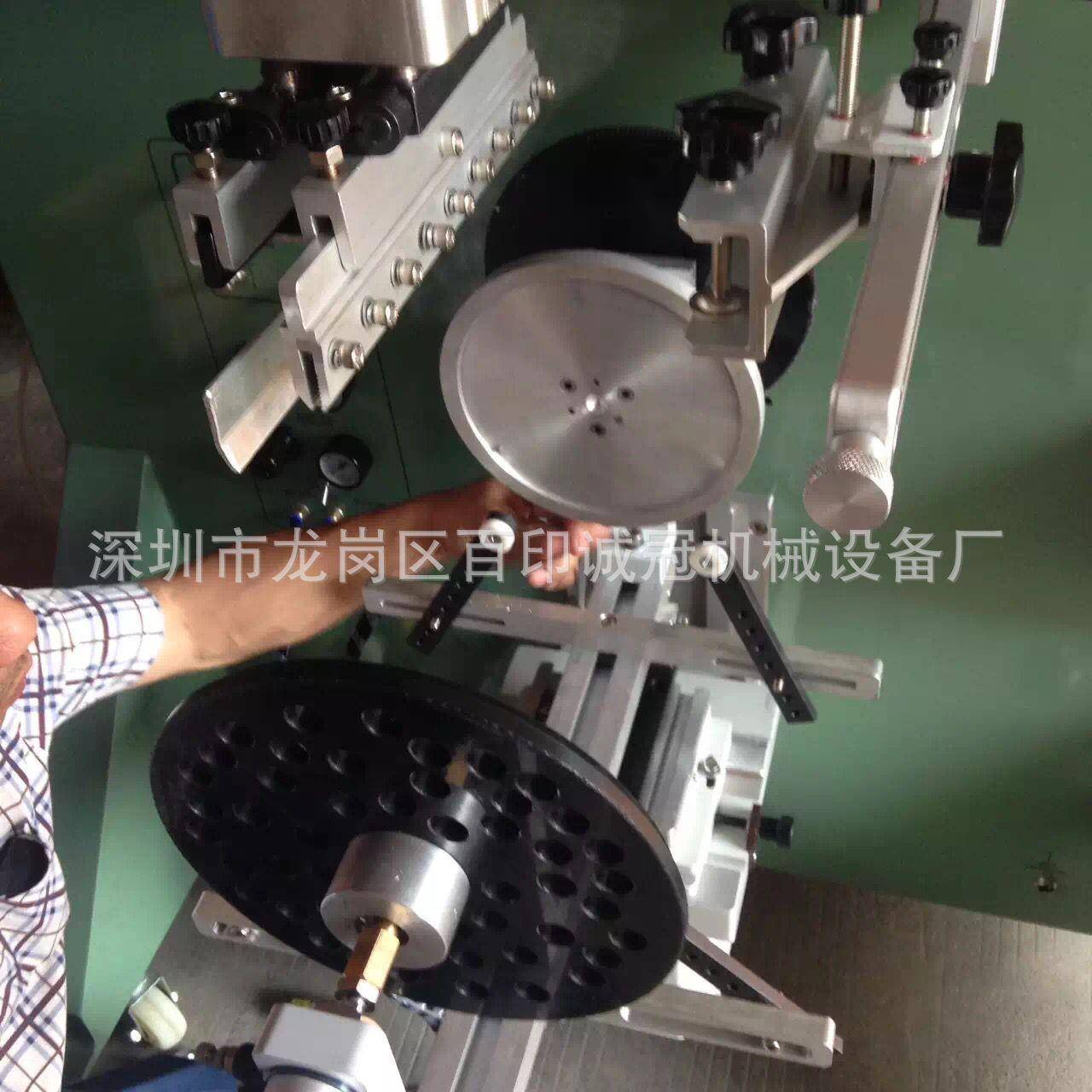 400E深圳玻璃瓶丝印机/水杯丝印机/圆面气动丝印机/平曲面自动