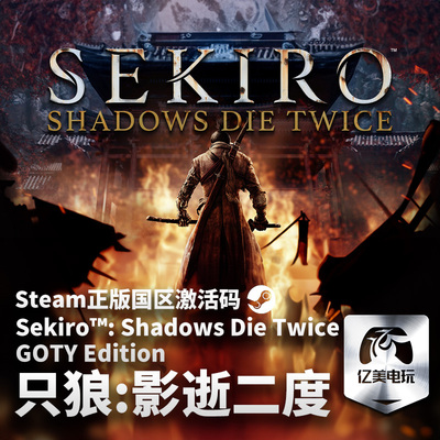 正版游戏只狼影逝二度steam