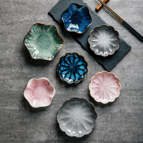 陶瓷日式商用5寸精致小碟子