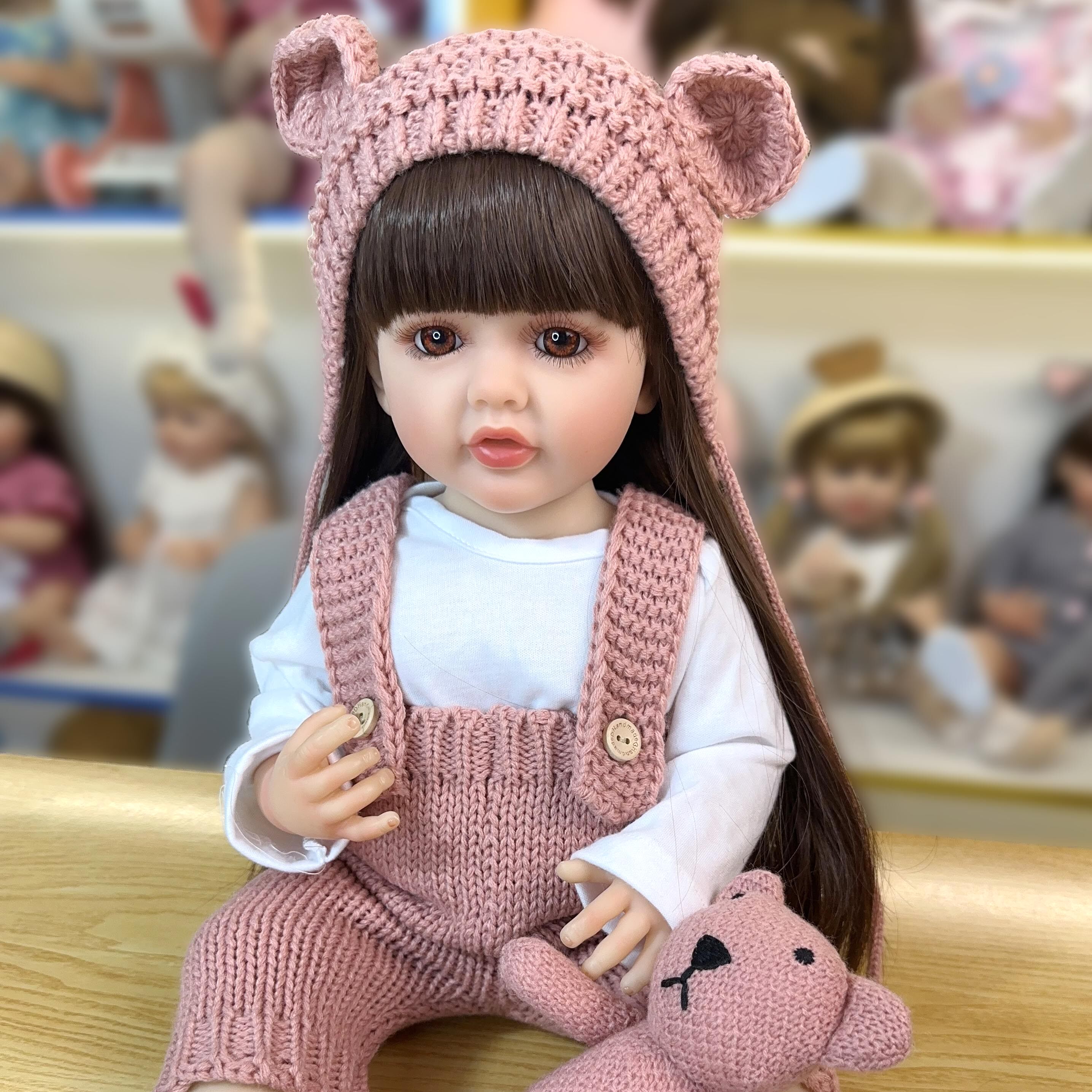 Briskbaby女孩仿真娃娃玩具