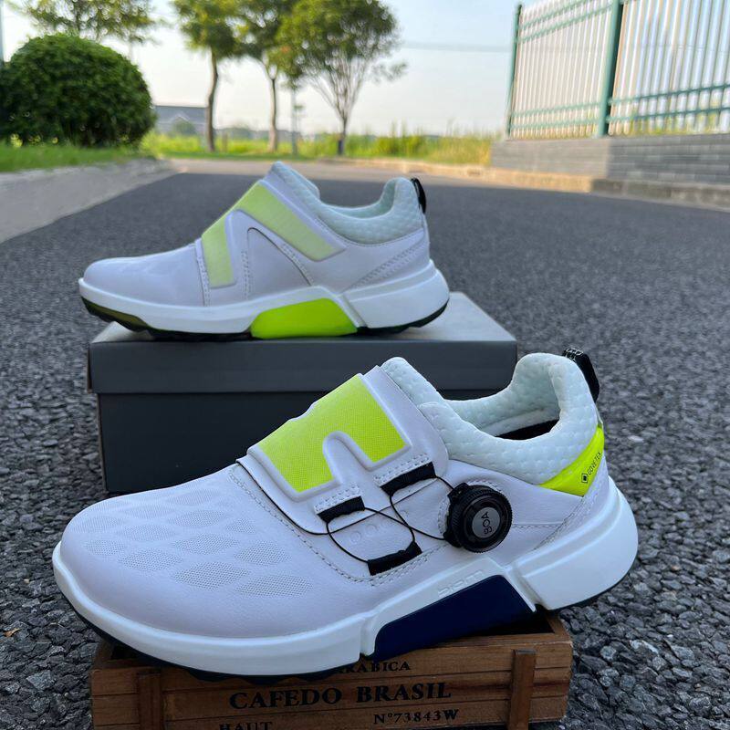 덴마크 통관 남성 신발  가죽 골프 신발 보아 소가죽 유행 못없는 야외 스포츠 신발 JIANBU H4