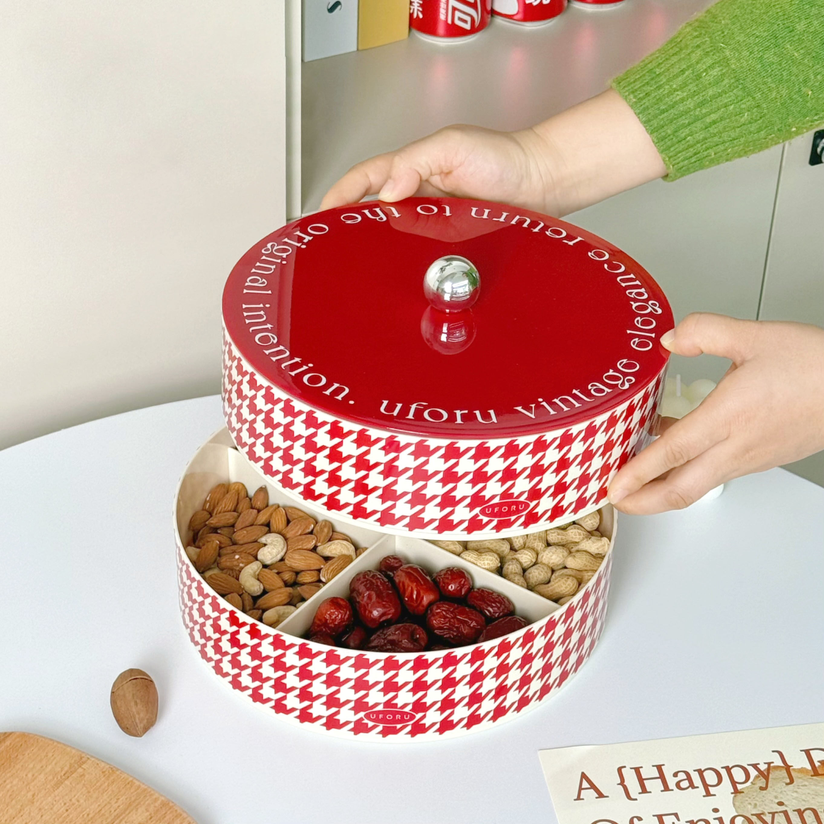 水果盘客厅茶几家用2026新款高端精致零食干果盒新年乔迁糖果收纳,餐饮具,果盆/果盘/果篮,淘宝优惠券,粉丝福利购,淘宝优惠卷