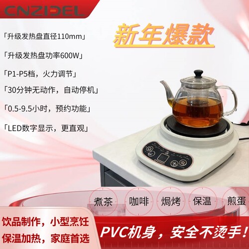 CNZIDEL智德600W电热炉智能煮茶