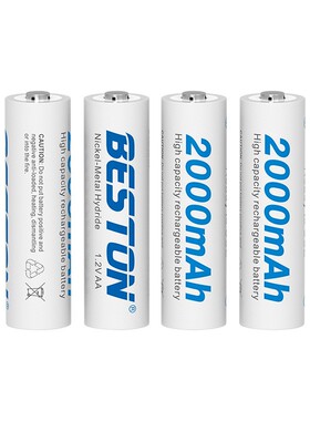 beston佰仕通四驱车专用5号充电电池镍氢2000毫安电池AA 充电器