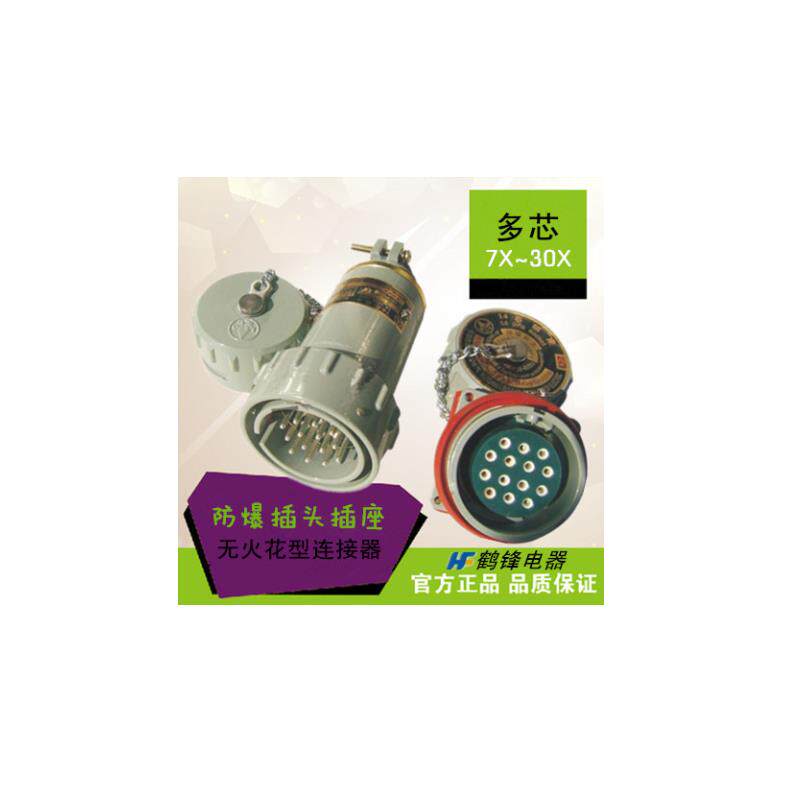 新款移动式7芯防爆插头插座连接器 防爆插销 航空插头 BJ-7X/包邮