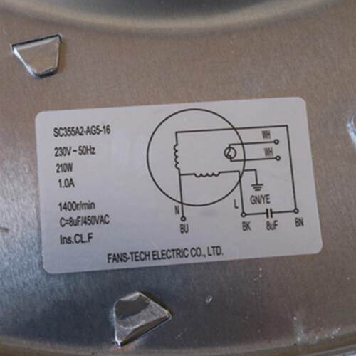 新款艾特网能精密空调室内风机SC355A2-AG5-16电机马达全新正包邮