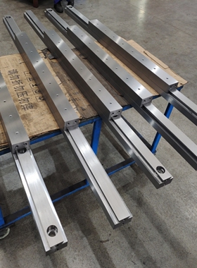 重载机床机械直线导轨滑块45号42crmo合金钢耐磨燕尾导轨非标定制