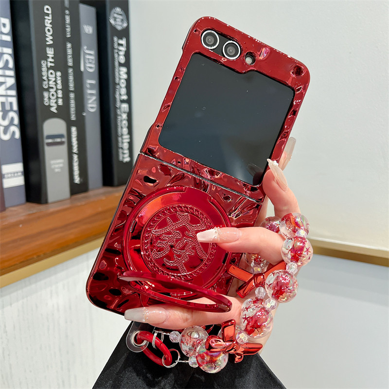 三星zflip6硬壳简约支架款防摔