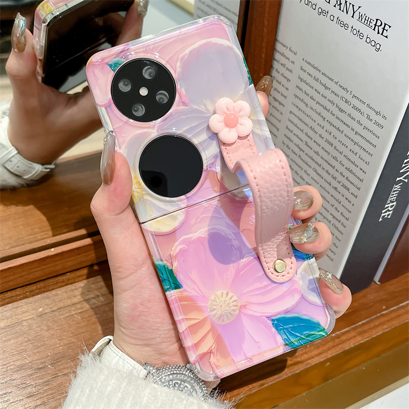 华为pocket2软胶防摔手提手机壳