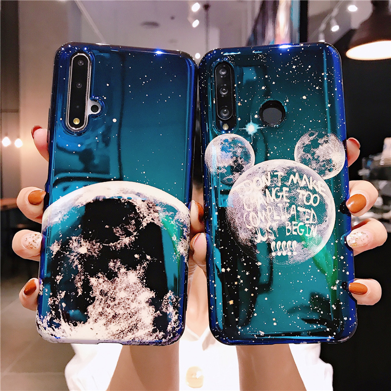 ins冷淡风个性华为星空防摔手机壳