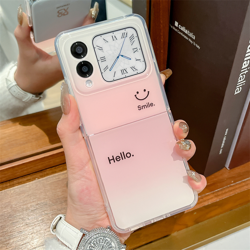 华为novaflip简约款软胶超薄防摔手链手机壳