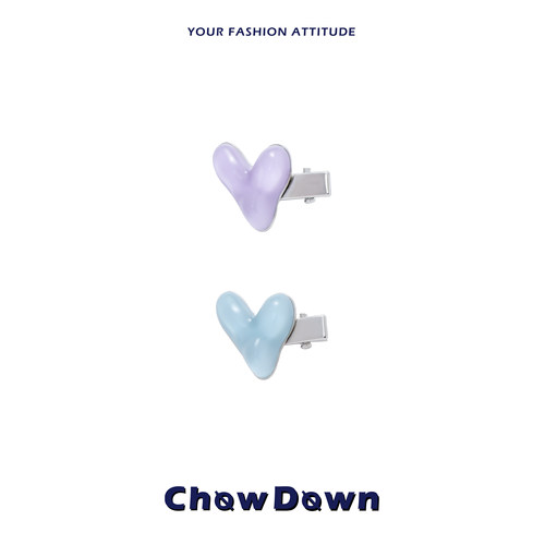 CHOWDOWN原创多巴胺爱心边夹