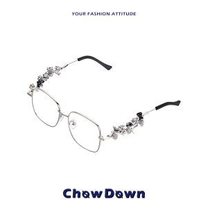 CHOWDOWN小众原创可拆卸耳钉眼镜