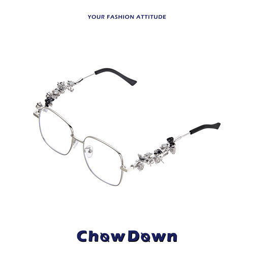 CHOWDOWN小众原创可拆卸耳钉眼镜