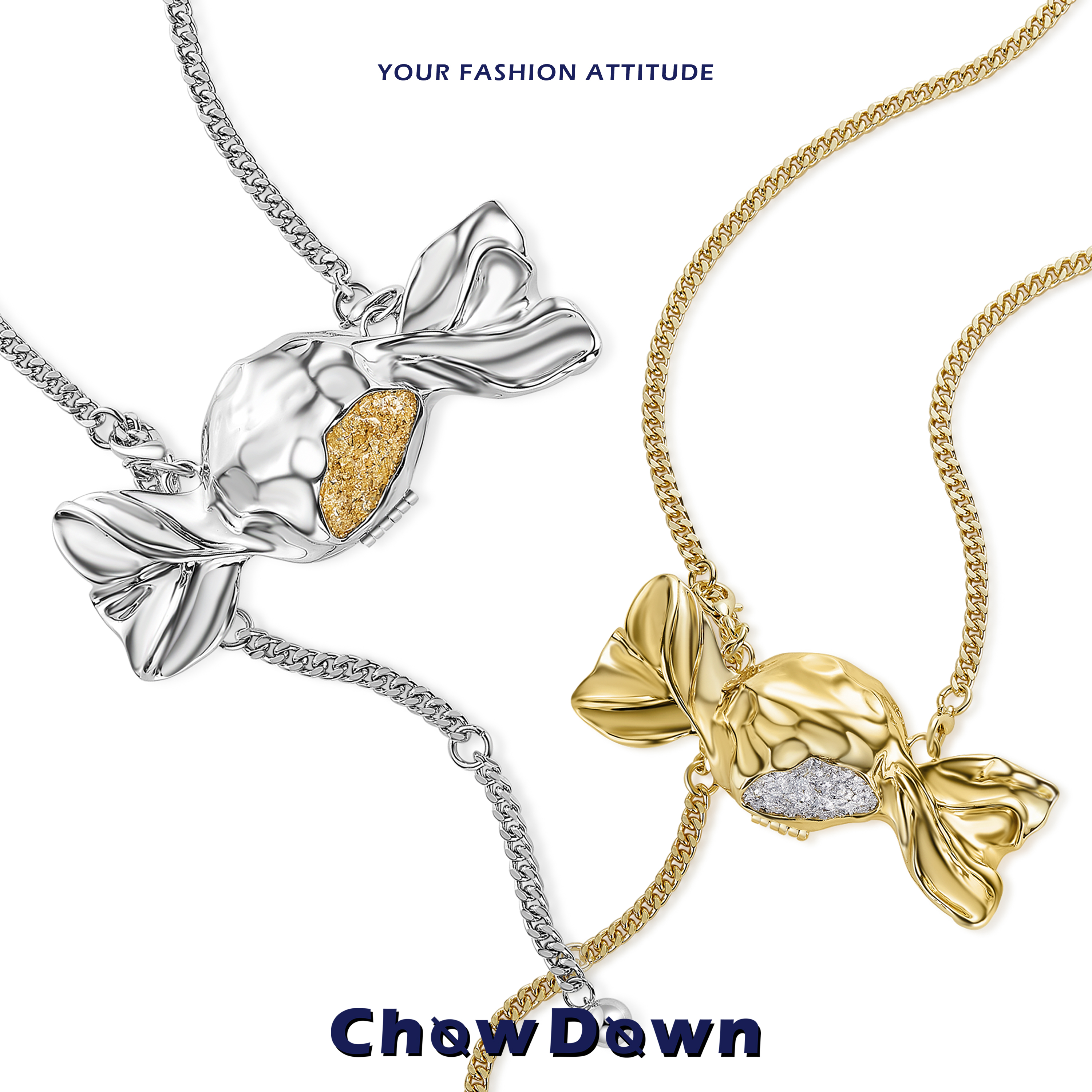 CHOWDOWN糖果效应金属mini包