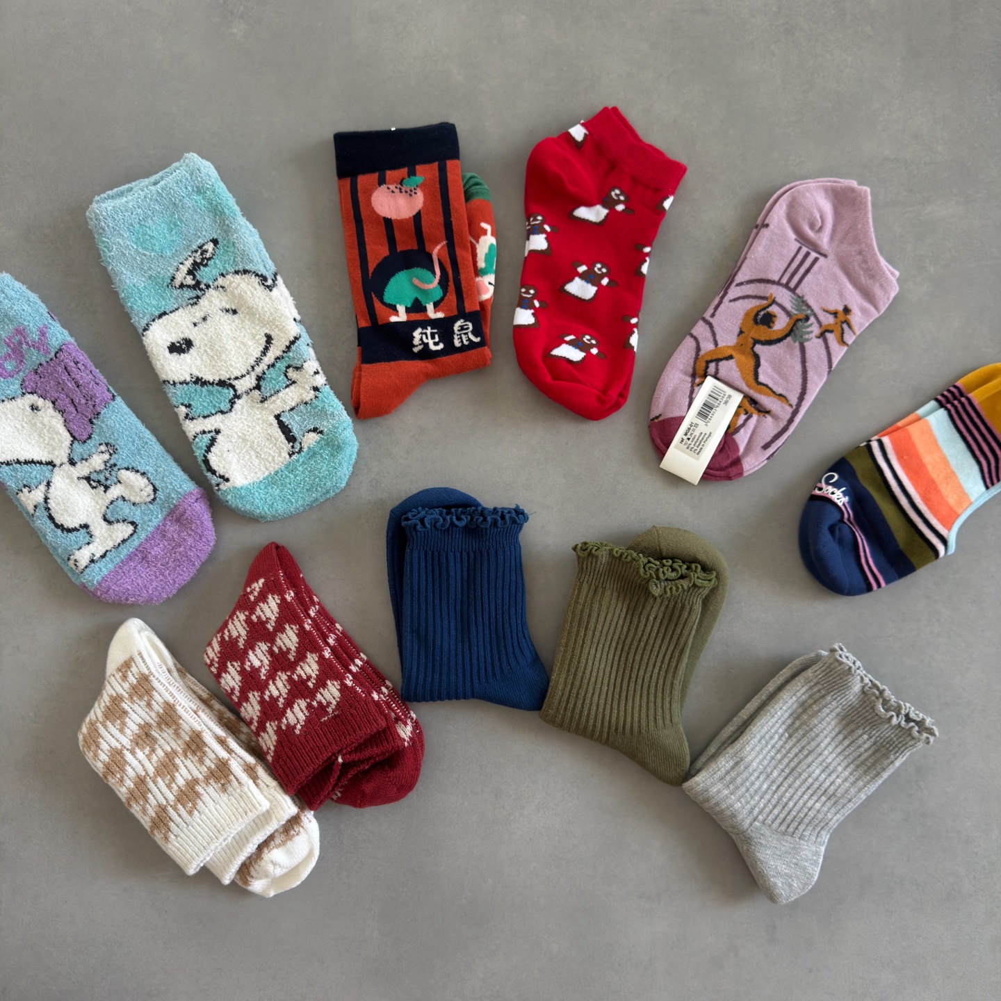 休闲毛巾隐形运动短袜中筒袜船袜