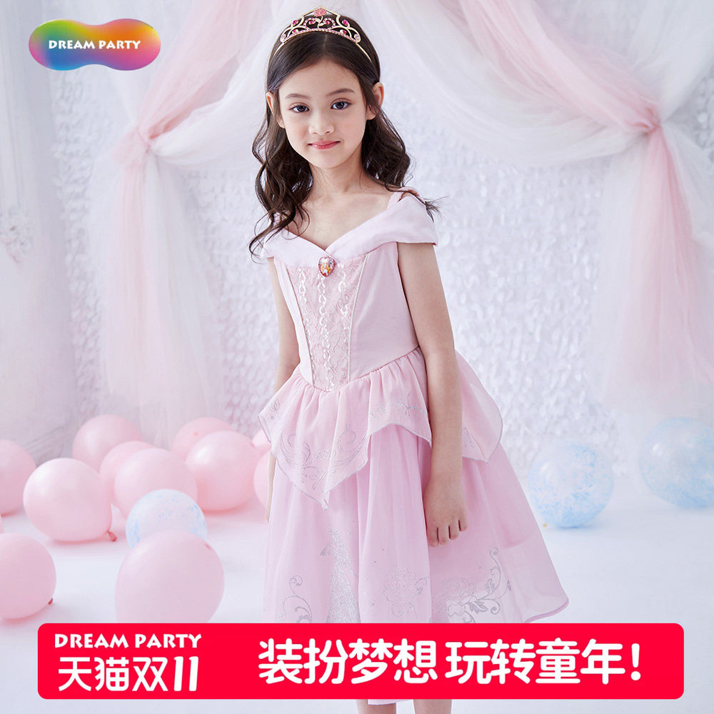 女童公主裙爱洛公主连衣裙
