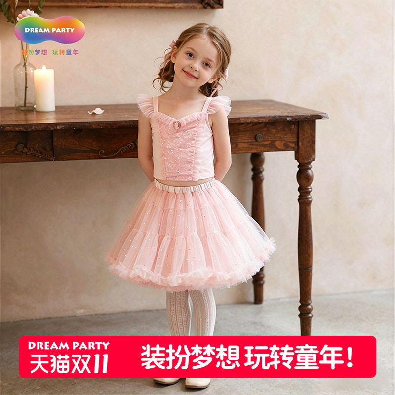 女童公主裙爱洛tutu裙蓬蓬裙