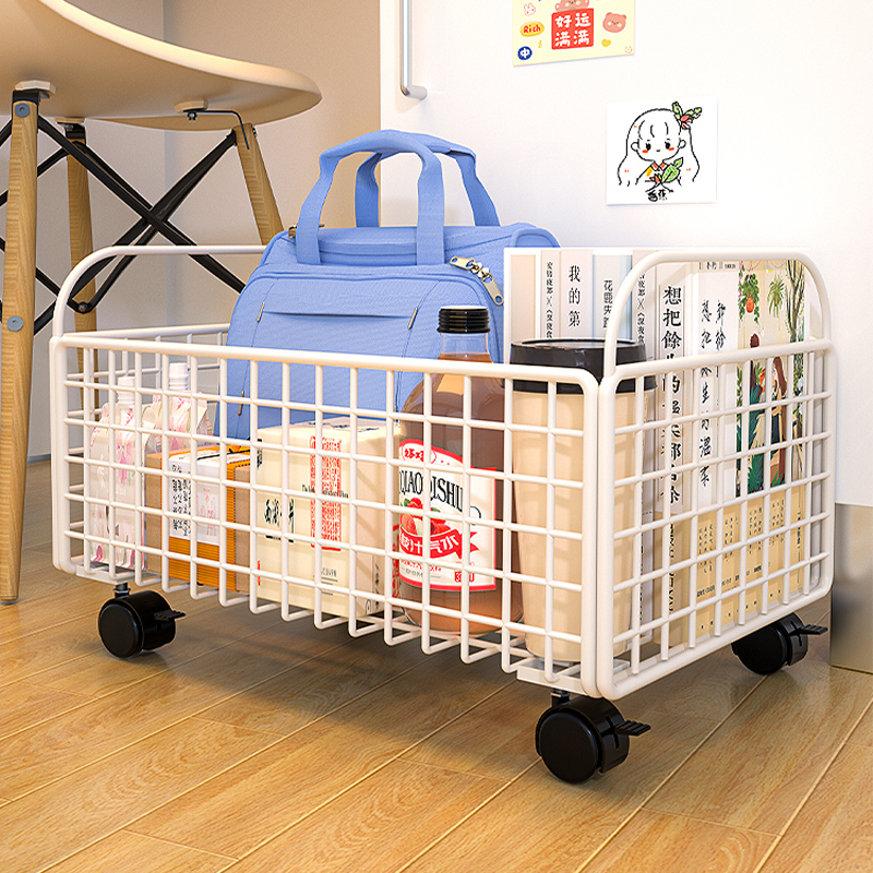 收纳篮小推车书本包可移动置物架