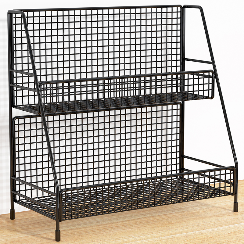 桌面置物架餐桌零食架调料收纳架