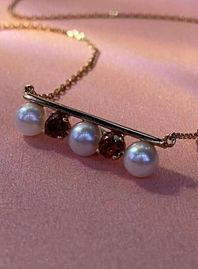 DIANA'S CHEST 戴安之爱 18k金珍珠项链