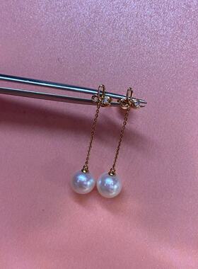 DIANA'S CHEST 戴安之爱 18k金珍珠耳饰