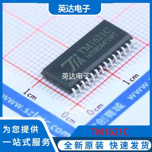 TM1621C SOP-28-300mil 原装正品