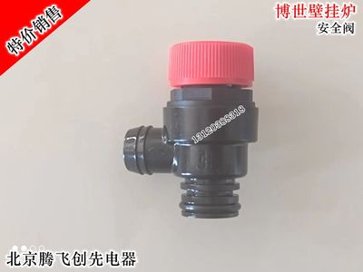 博士盖世 优尼卡 柏林壁挂炉通用塑料泄压阀安全阀壁挂炉配件