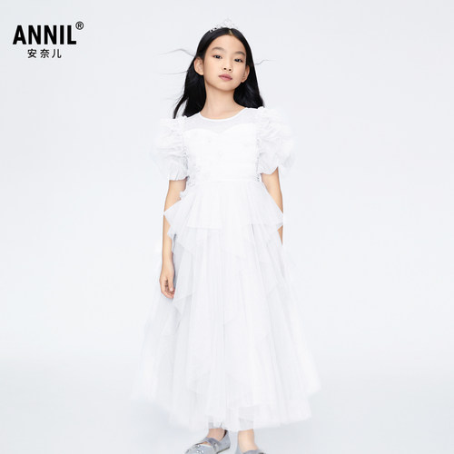 安奈儿童装女童礼裙2024