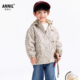 梭织外套2025秋冬新款 安奈儿童装 男童中长款