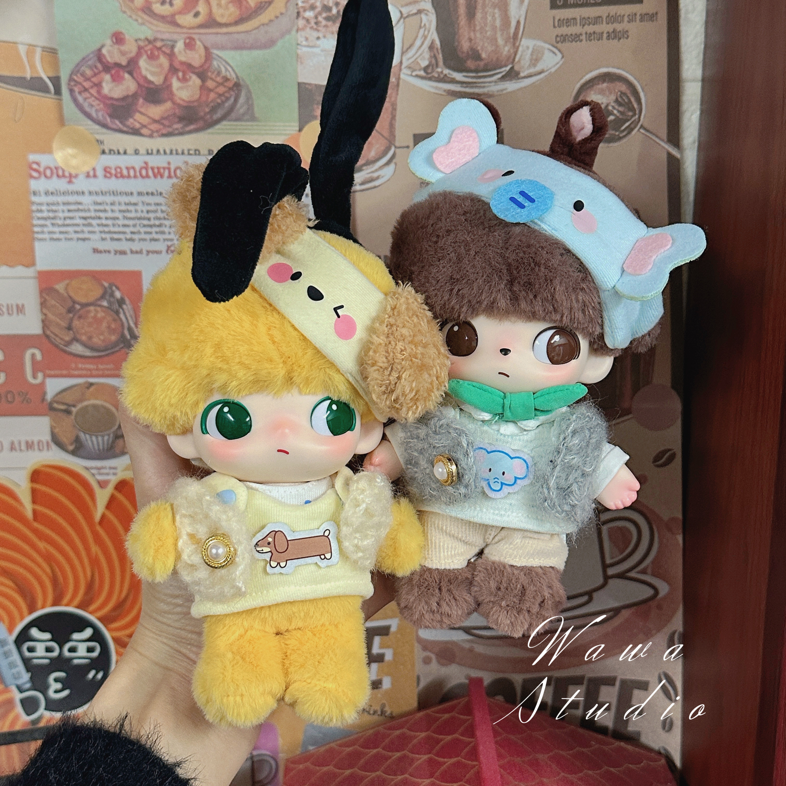 娃衣米妮高飞唐老鸭泡泡玛特DIMOO17cm迪士尼布鲁托衣服公仔搪胶,模玩/动漫/周边/娃圈三坑/桌游,棉花娃娃/毛绒玩具娃衣,淘宝优惠券,粉丝福利购,淘宝优惠卷