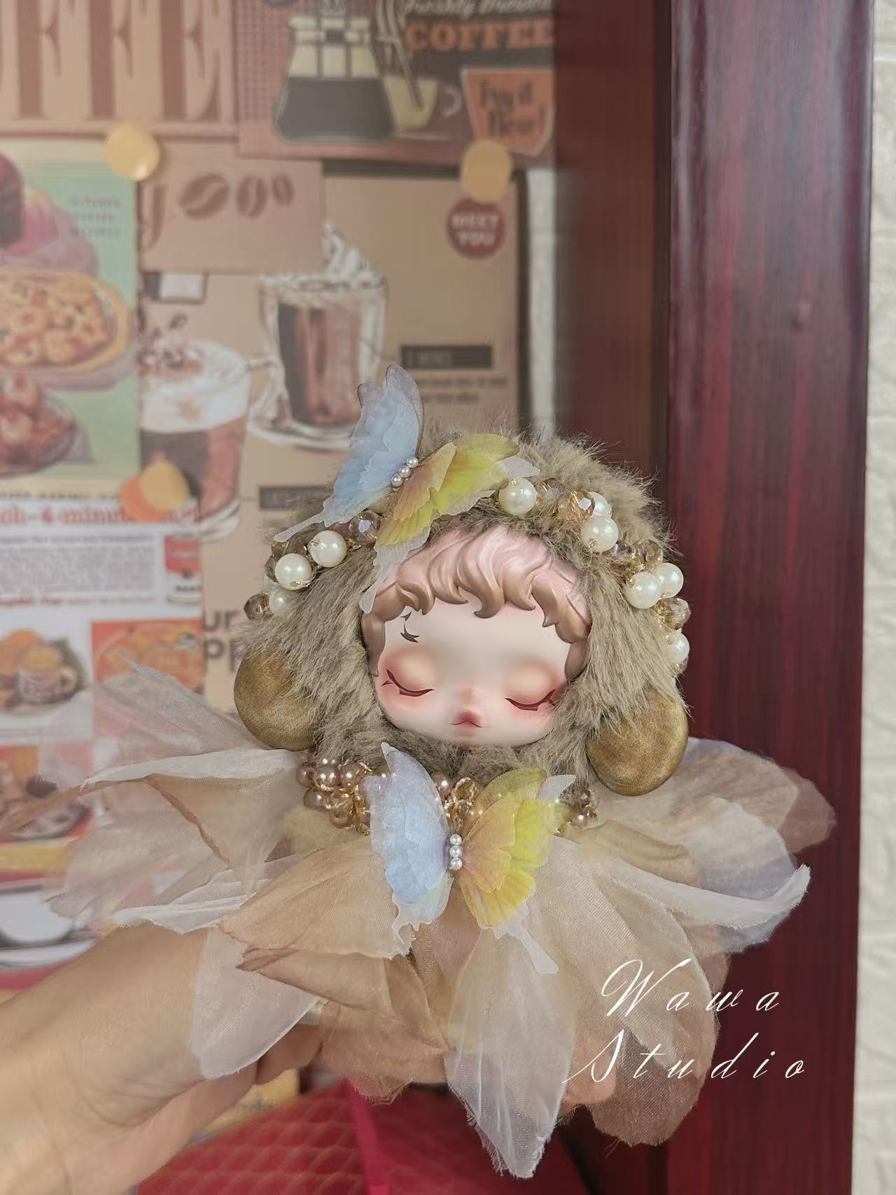 原创娃衣sp二代光织园可爱衣服套装泡泡搪胶公仔高颜值运动裙套装