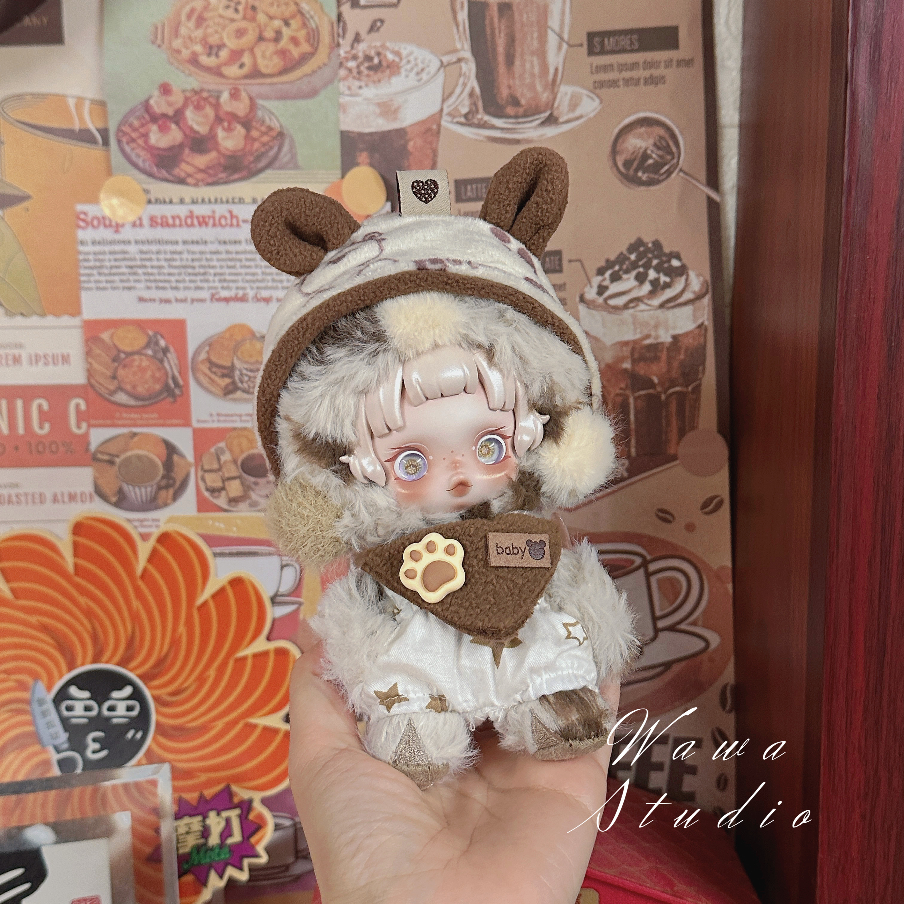 仅娃衣】马力全开新生日记4代dimoo通用拜年系列娃衣搪胶玩偶新年,模玩/动漫/周边/娃圈三坑/桌游,棉花娃娃/毛绒玩具娃衣,淘宝优惠券,粉丝福利购,淘宝优惠卷