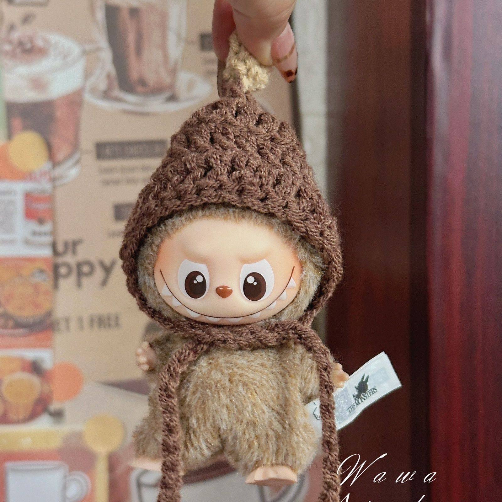 四代仅衣服10cm迷你拉怖怖4.0娃衣Iabubu着替娃娃卡通毛绒帽子,模玩/动漫/周边/娃圈三坑/桌游,棉花娃娃/毛绒玩具娃衣,淘宝优惠券,粉丝福利购,淘宝优惠卷