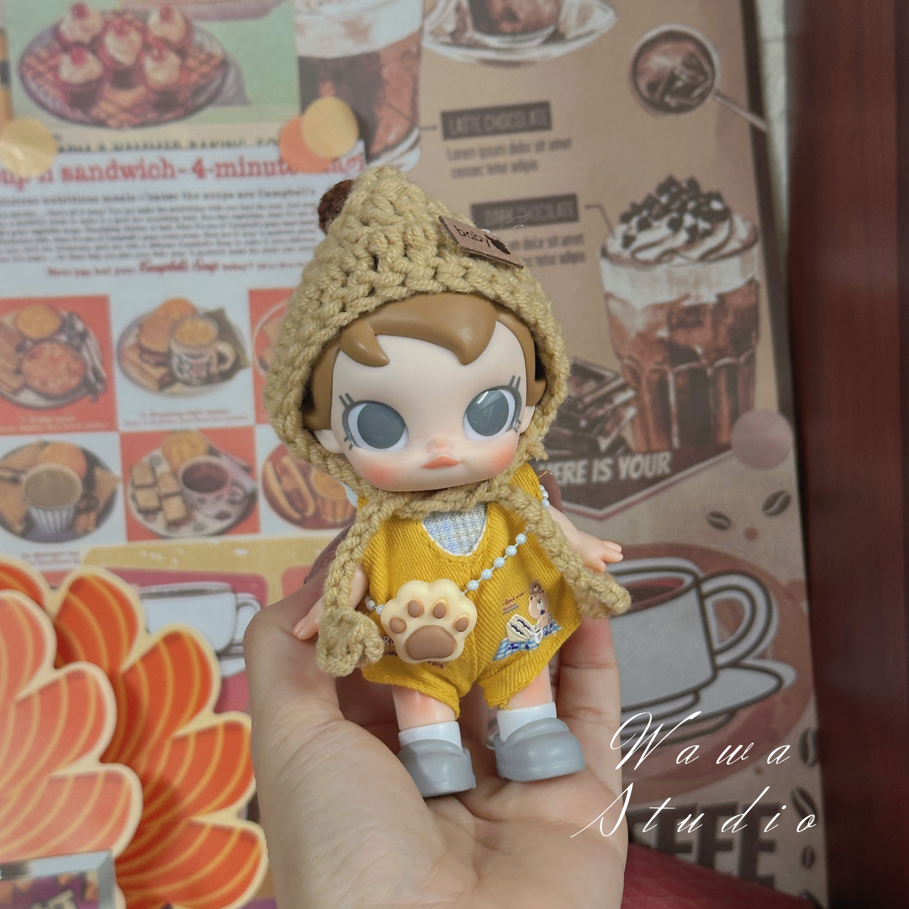 仅娃衣babymolly积极入冬可爱搪胶毛绒衣服套装格子ob11裙子茉莉,模玩/动漫/周边/娃圈三坑/桌游,棉花娃娃/毛绒玩具娃衣,淘宝优惠券,粉丝福利购,淘宝优惠卷