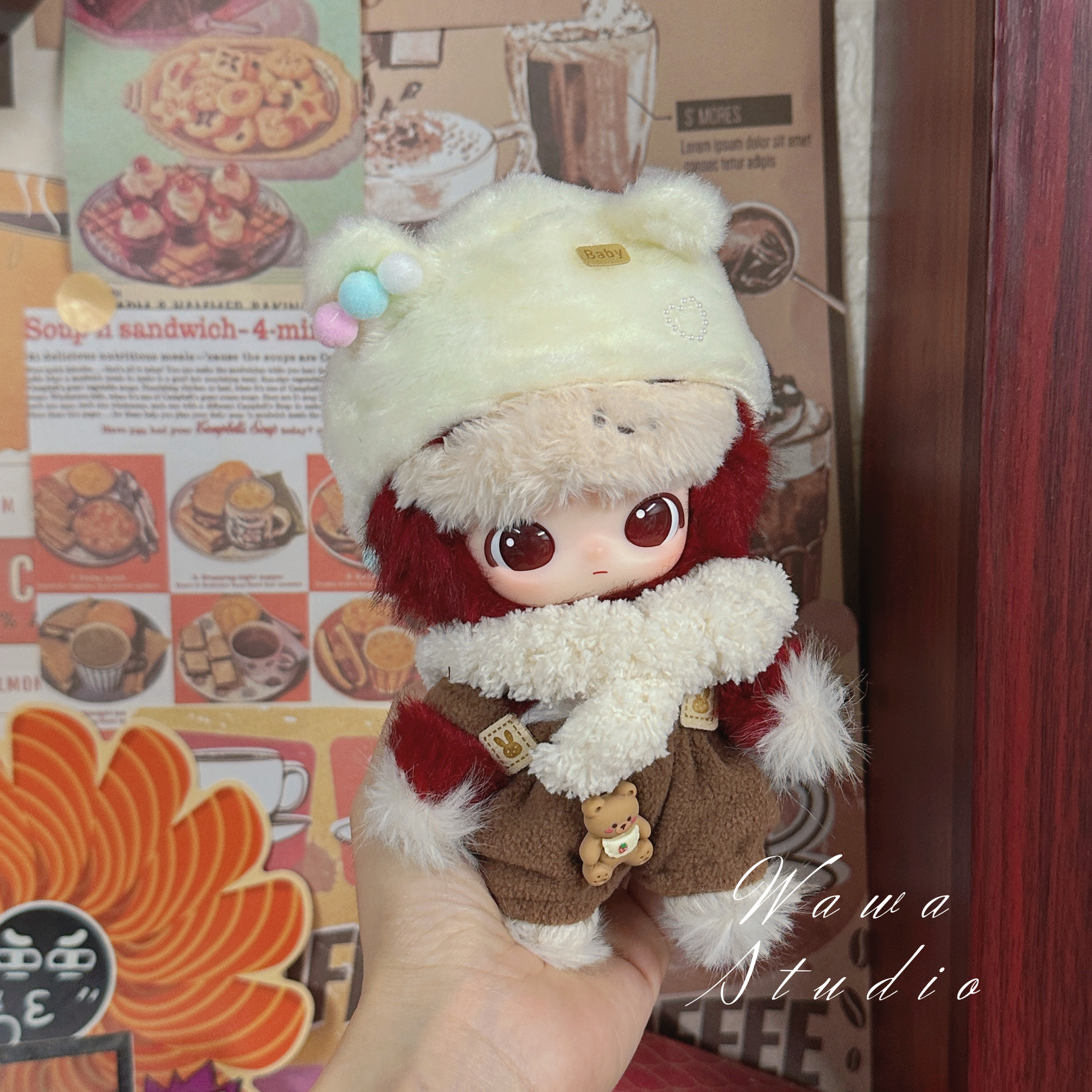 仅娃衣】马力全开新生日记4代dimoo通用拜年系列娃衣搪胶玩偶新年,模玩/动漫/周边/娃圈三坑/桌游,棉花娃娃/毛绒玩具娃衣,淘宝优惠券,粉丝福利购,淘宝优惠卷