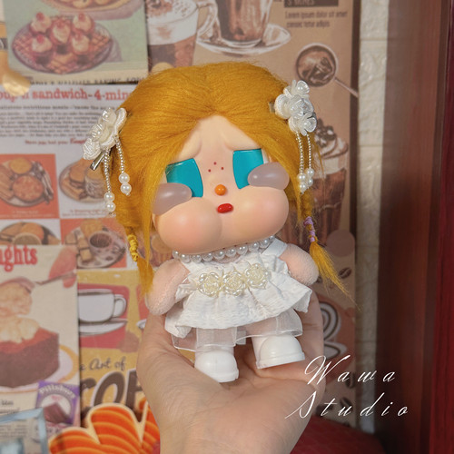 (仅娃衣)无娃娃哭娃CRYBABYvacation系列咕噜娃衣crybaby沙滩衣服