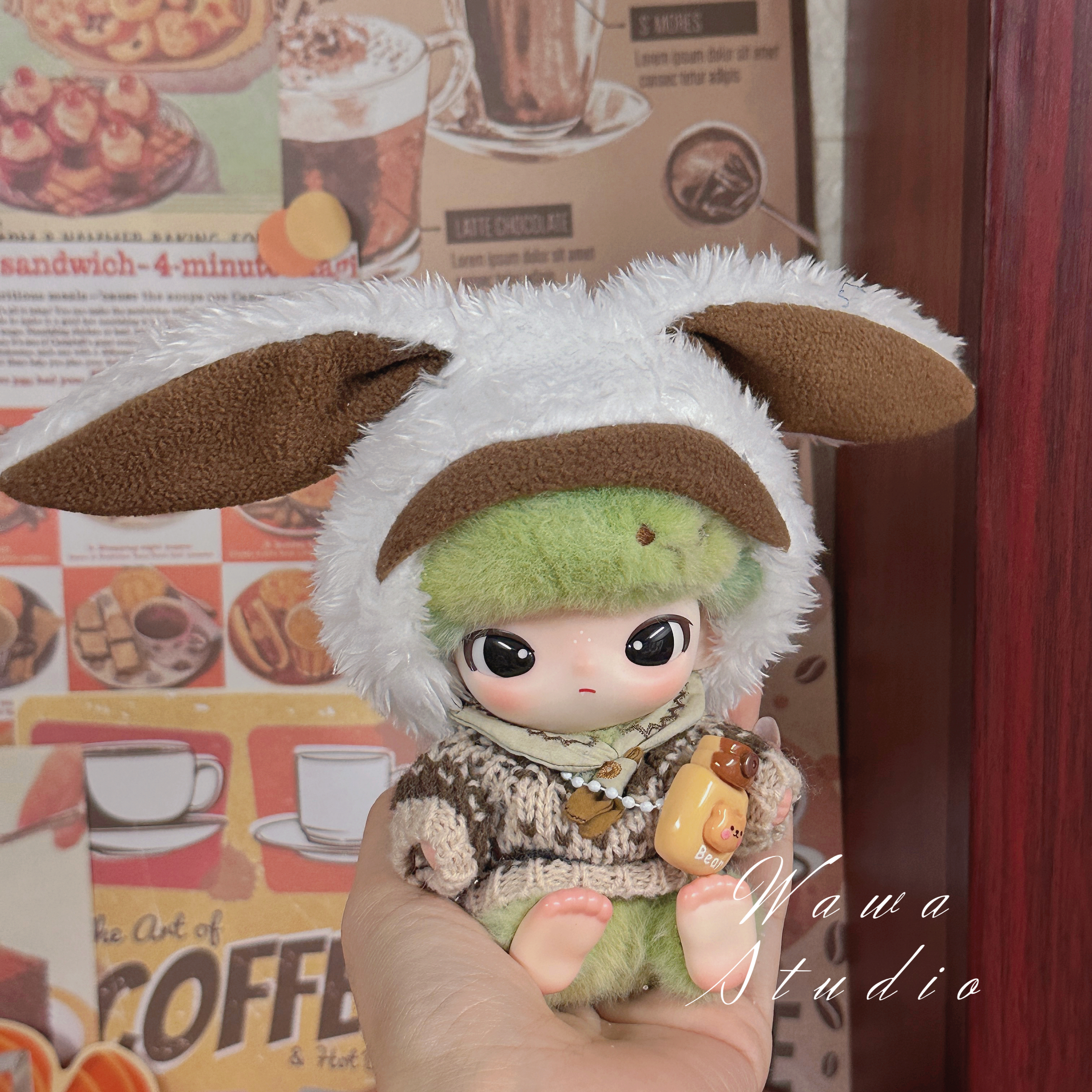 dimoo新生日记娃衣可爱宝宝服新款着替换装娃衣哭娃Labubu拉布布