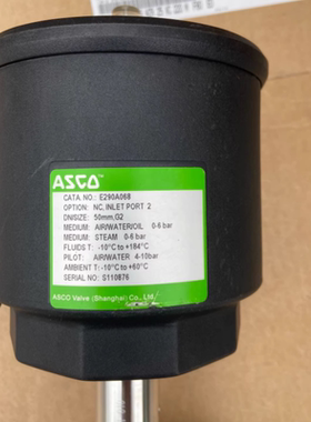 ASCO角座阀E290A498 停产 替代型号E290A068