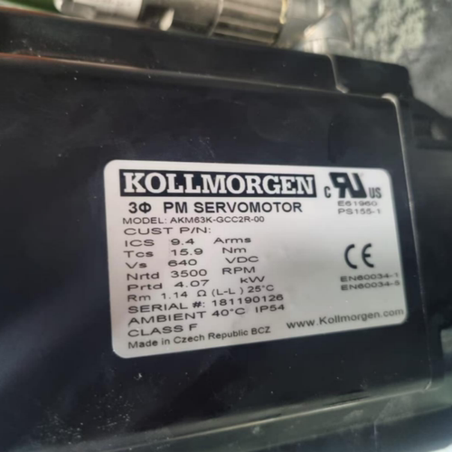 kollmorgen科尔摩根AKM63K-GCC2R-00电机