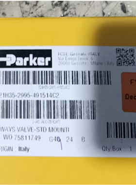 派克PARKER吹瓶机高压电磁阀 321H35-2995-491514C2