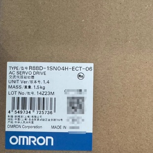 ECT 1SN04H OMRON欧姆龙伺服驱动器R88D