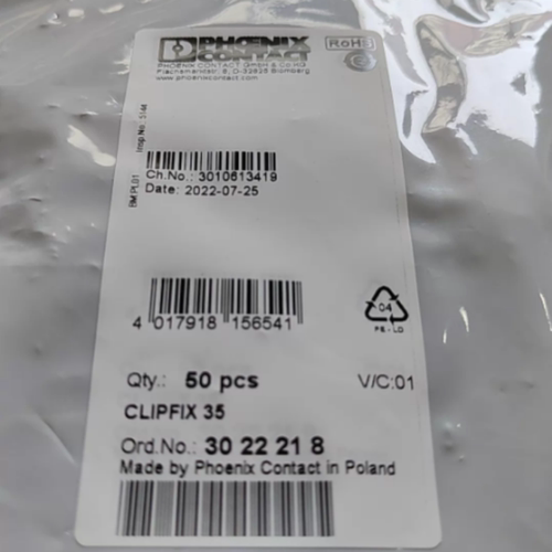 PHOENIX菲尼克斯CLIPFIX35终端固定件订货号3022218