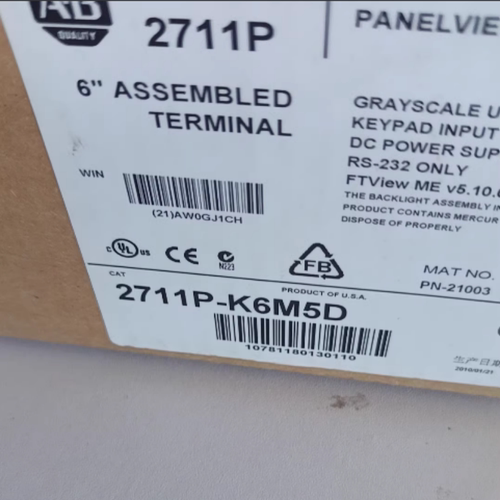 AB罗克韦尔触摸屏2711P-K6M5D