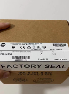 1769-L30ER  美国AB 罗克韦尔 PLC模块 全新现货 1769L30ER